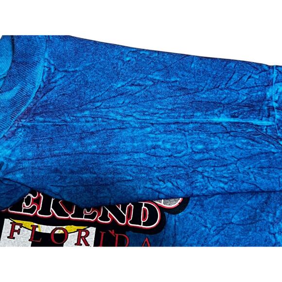 Vintage 1992 Warbird Weekend Florida Double Sided T Shirt Single Stitch XL USA - Picture 5 of 6